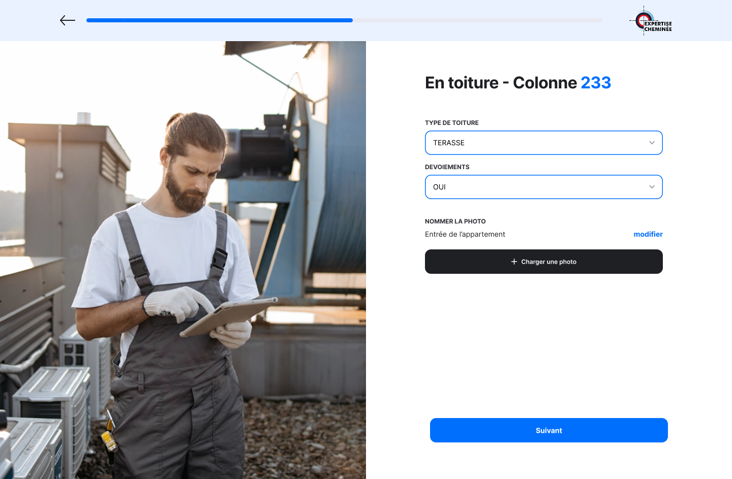 Expertise Cheminée — couverture du projet