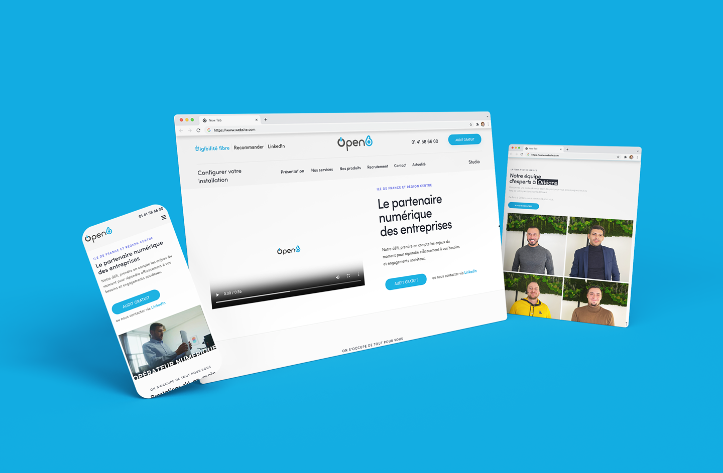 Open 6 — couverture du projet