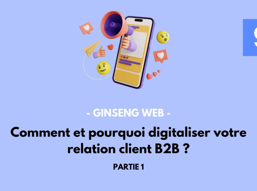 Pourquoi et Comment Digitaliser la Relation Client B2B ? PARTIE 1